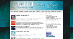 Desktop Screenshot of faithccpalmer.org